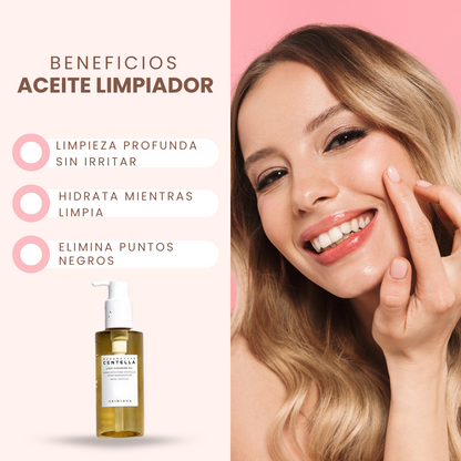 Aceite Limpiador Anti-Grasa con Centella Asiática (100ml)